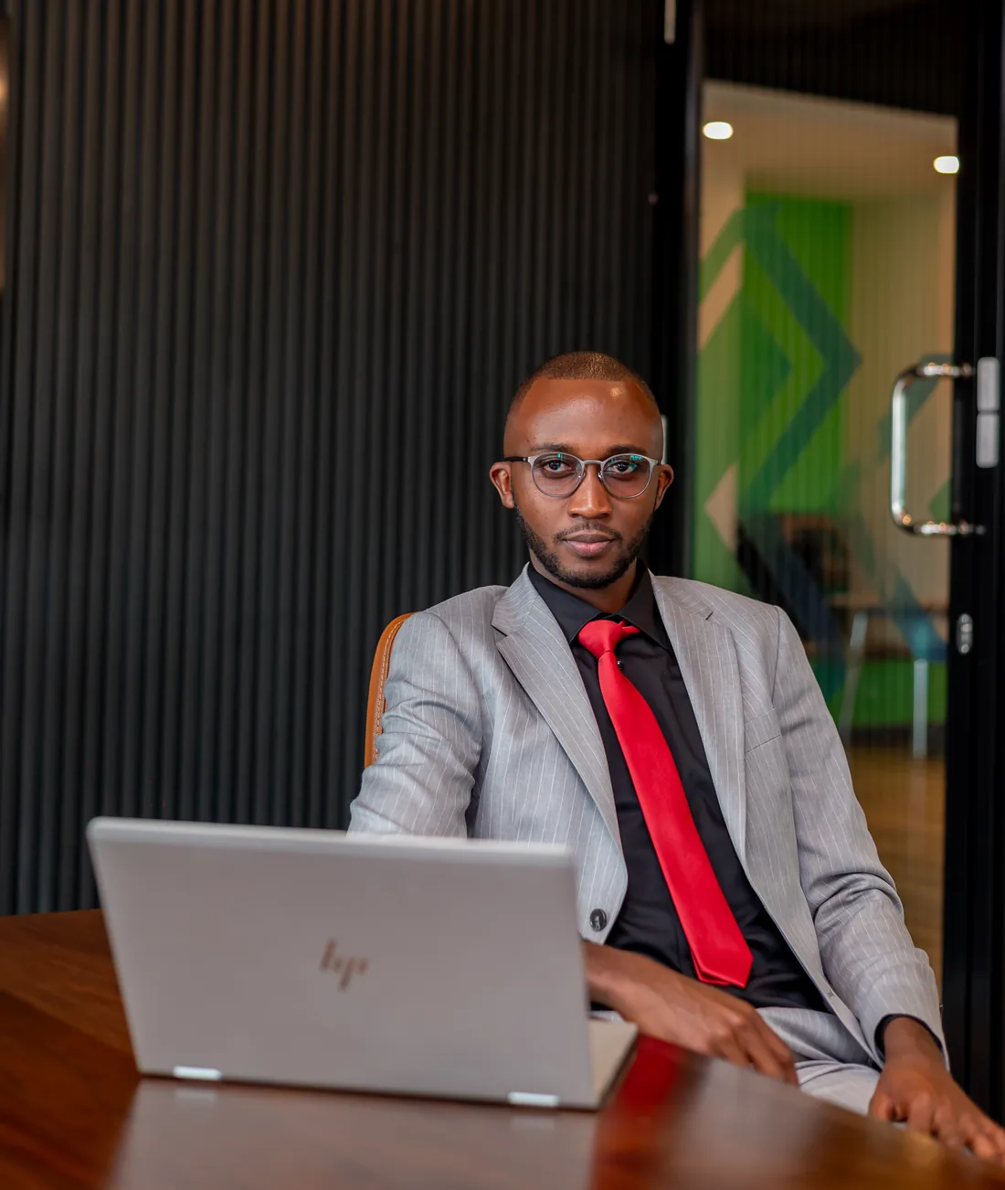 Elvis W. teaching a Click2Skill training session